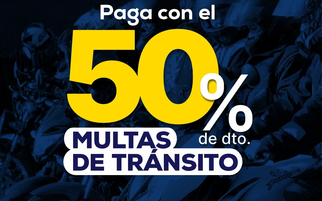 Guía: 50% de Descuento en Multas de Tránsito en Colombia